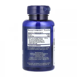 Куркумін Life Extension Super Bio-Curcumin® Turmeric Extract 400 mg — 60 vcaps