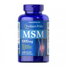 Метилсульфонілметан Puritans Pride MSM 1000 mg - 120 caps