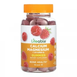 Мультикомплекс Lifeable Calcium Magnesium + Vitamin D Adult — 90 gummies