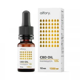 Олія CBD Aifory CBD Oil 1500 mg - 10 ml