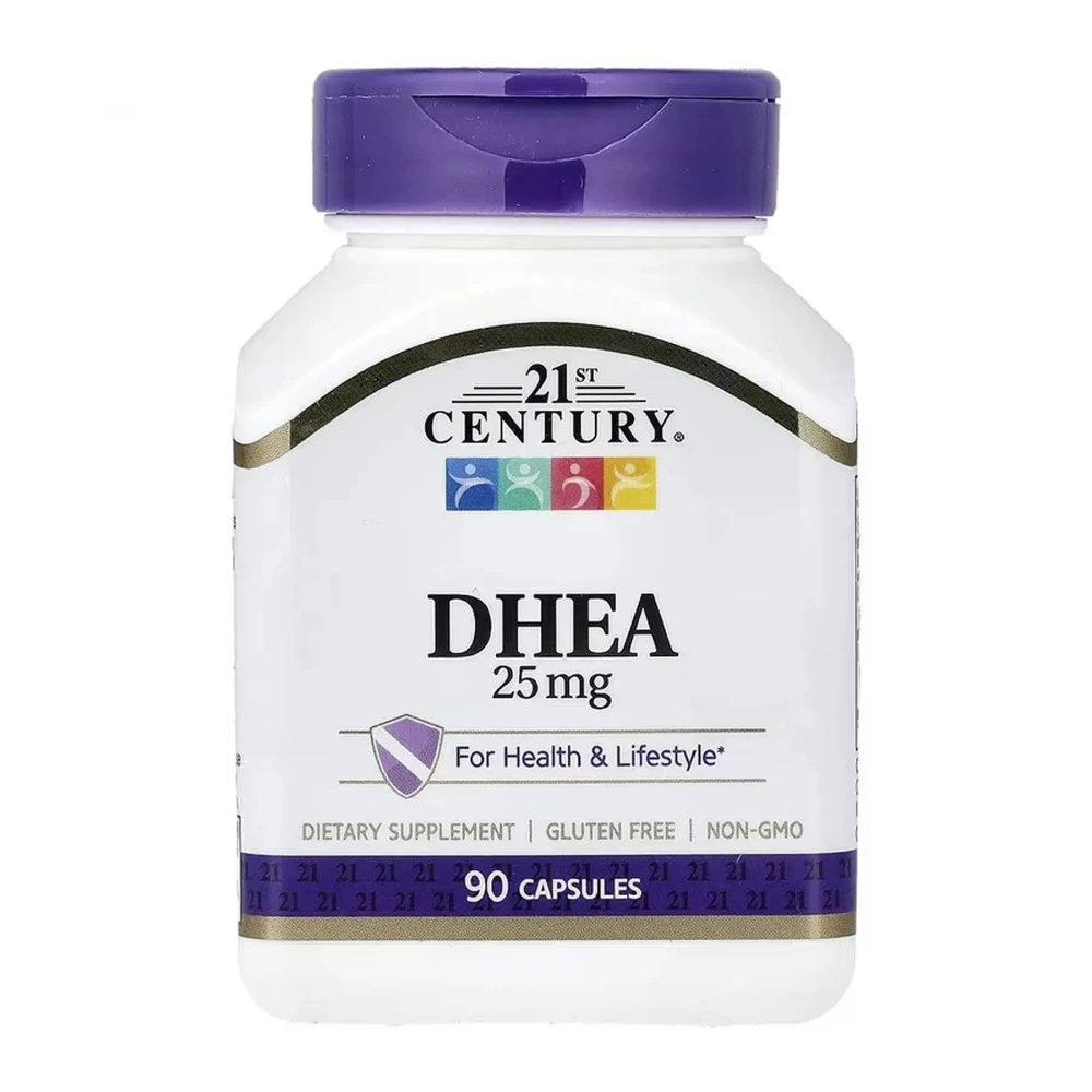 Підтримка тестостерону 21st Century DHEA 25 mg - 90 caps