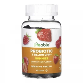 Пробіотик Lifeable Probiotic 2 Billion CFU Adult — 60 gummies
