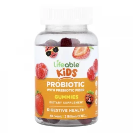 Пробіотик Lifeable Probiotic 2 Billion CFU Kids — 60 gummies