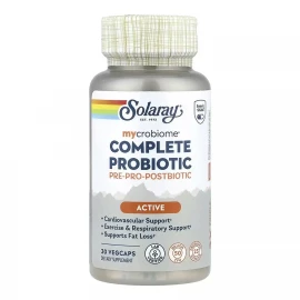 Пробіотик Solaray Complete Probiotic Active — 30 vcaps