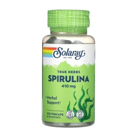 Спирулина Solaray Spirulina Algae 410 mg - 100 vcaps