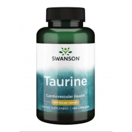 Таурин Swanson Taurine 500 mg - 100 caps
