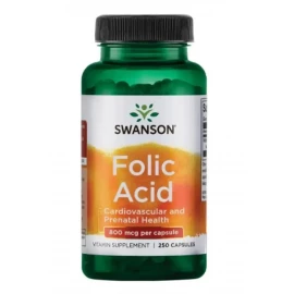 Фолієва кислота Swanson Folic Acid 800 mcg - 250 Caps