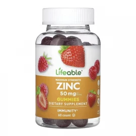 Цинк Lifeable Zinc 50 mg Adult — 60 gummies