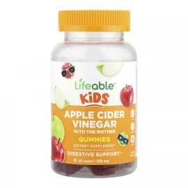 Яблучний оцет Lifeable Apple Cider Vinegar with the Mother Kids — 60 gummies