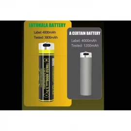 Аккумулятор LiitoKala USB-King4000 18650 4000 mAh с USB