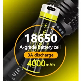 Аккумулятор LiitoKala USB-King4000 18650 4000 mAh с USB