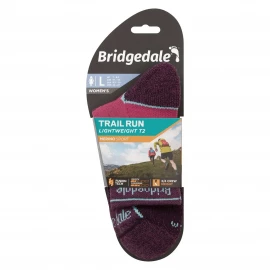 Шкарпетки Bridgedale Trail Run Lightweight T2 Merino Sport ¾ Crew Wmns 