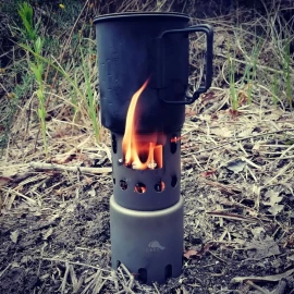 Дровяная печь Toaks Titanium Backpacking Wood Burning Stove (Small)