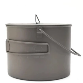 Каструля з розкладними ручками Toaks Titanium 1300 ml Pot with Bail Handle