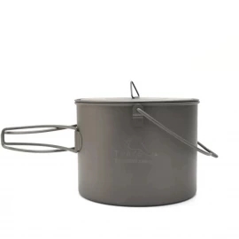 Каструля з розкладними ручками Toaks Titanium 1300 ml Pot with Bail Handle