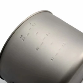 Каструля з розкладними ручками Toaks Titanium 1600 ml Pot with Bail Handle