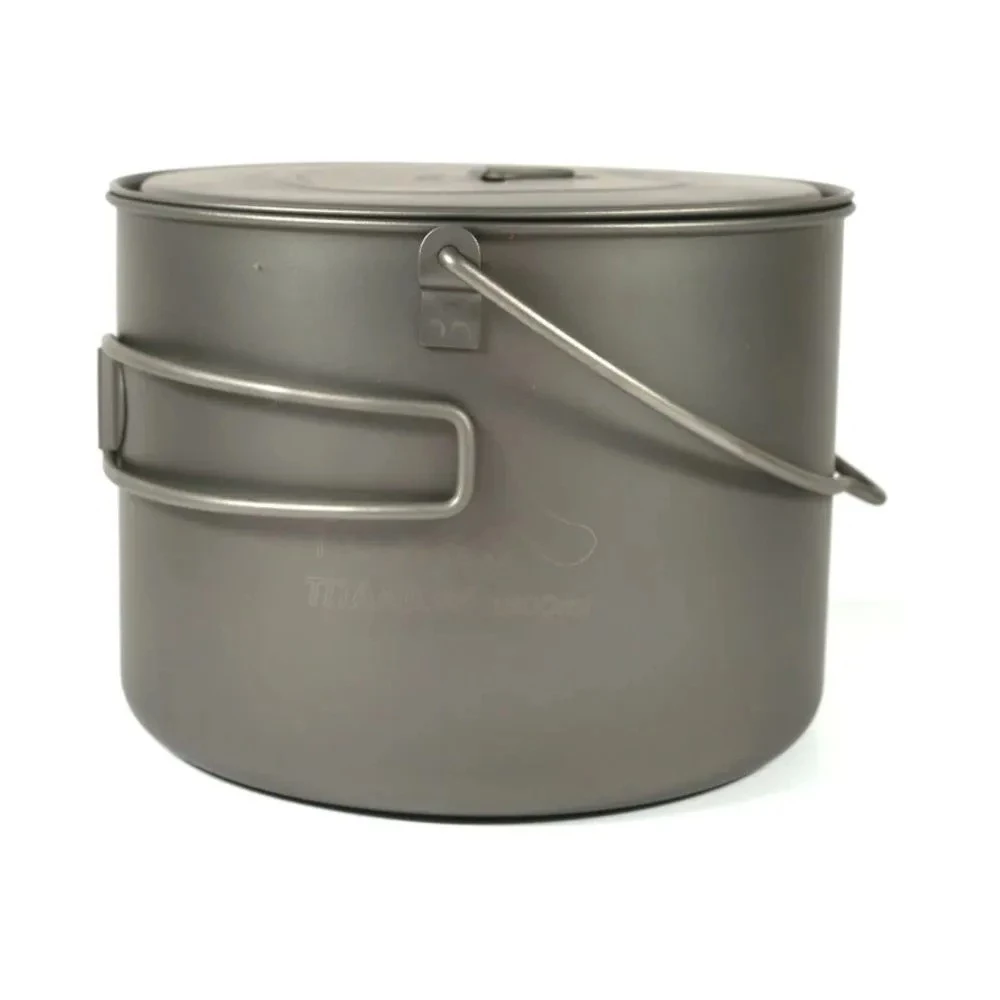 Каструля з розкладними ручками Toaks Titanium 1600 ml Pot with Bail Handle