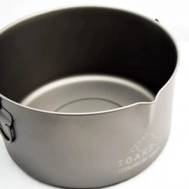 Каструля з розкладними ручками Toaks Titanium 2000 ml Pot with Bail Handle