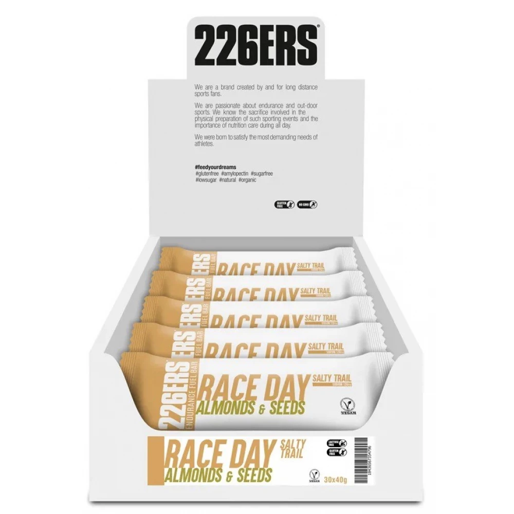 Батончик енергетичний 226ERS Race Day Salty trail Energy 40 г (30 шт/уп)