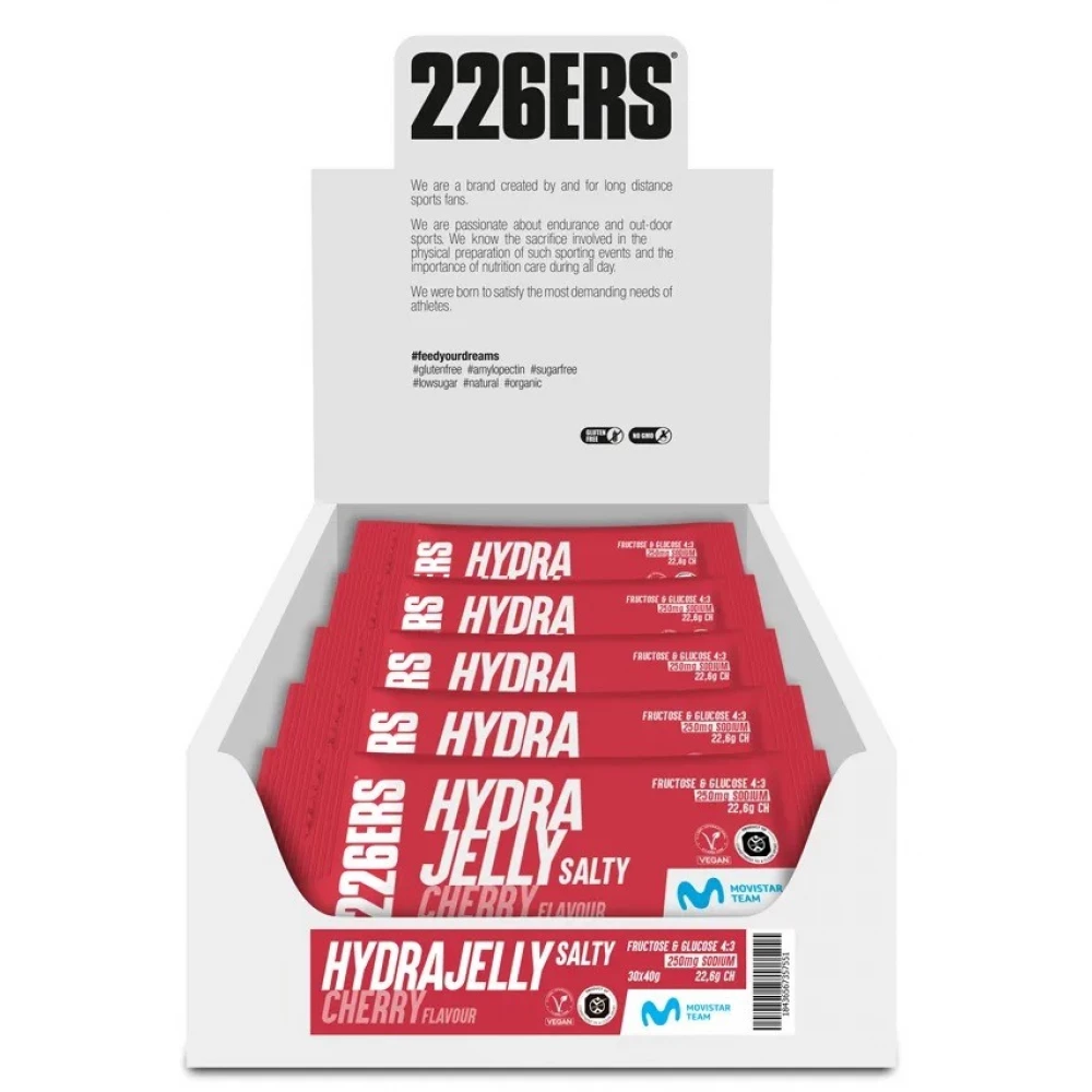 Батончик-желе 226ERS Hydrajelly 40 г (30 шт/уп)