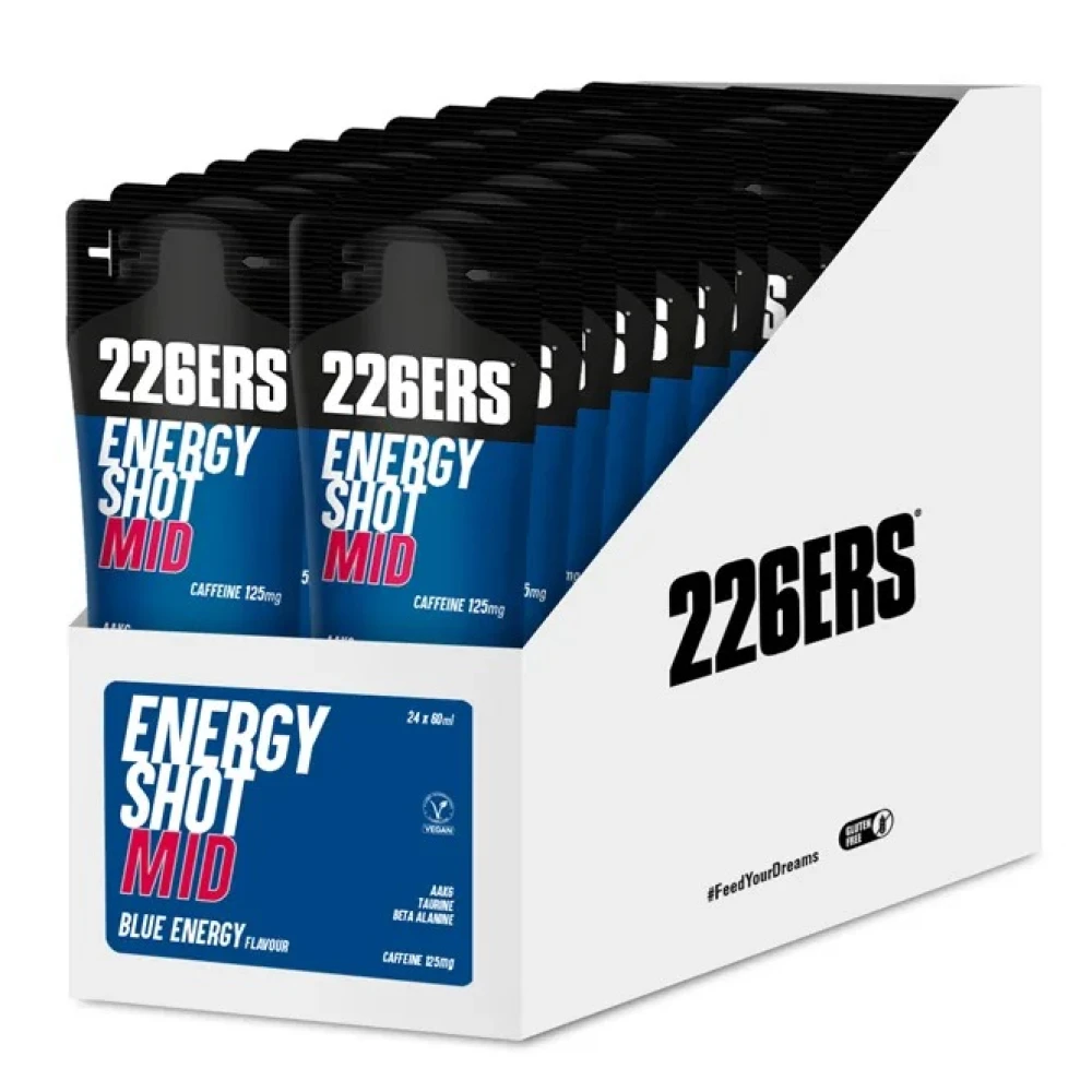 Гель 226ERS Energy Shot MID с кофеином 60 г (24 шт/уп)