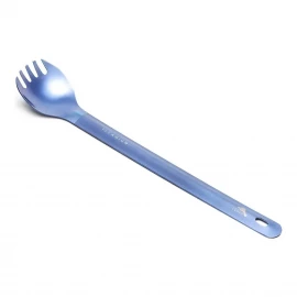 Ложка-виделка Toaks Titanium Long Handle Spork with Polished Bowl