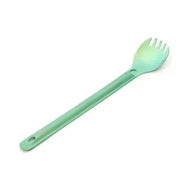 Ложка-виделка Toaks Titanium Long Handle Spork with Polished Bowl