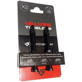 Ніпелі Hutchinson Kit 2 Valves 60 mm + 1 Dem Obus