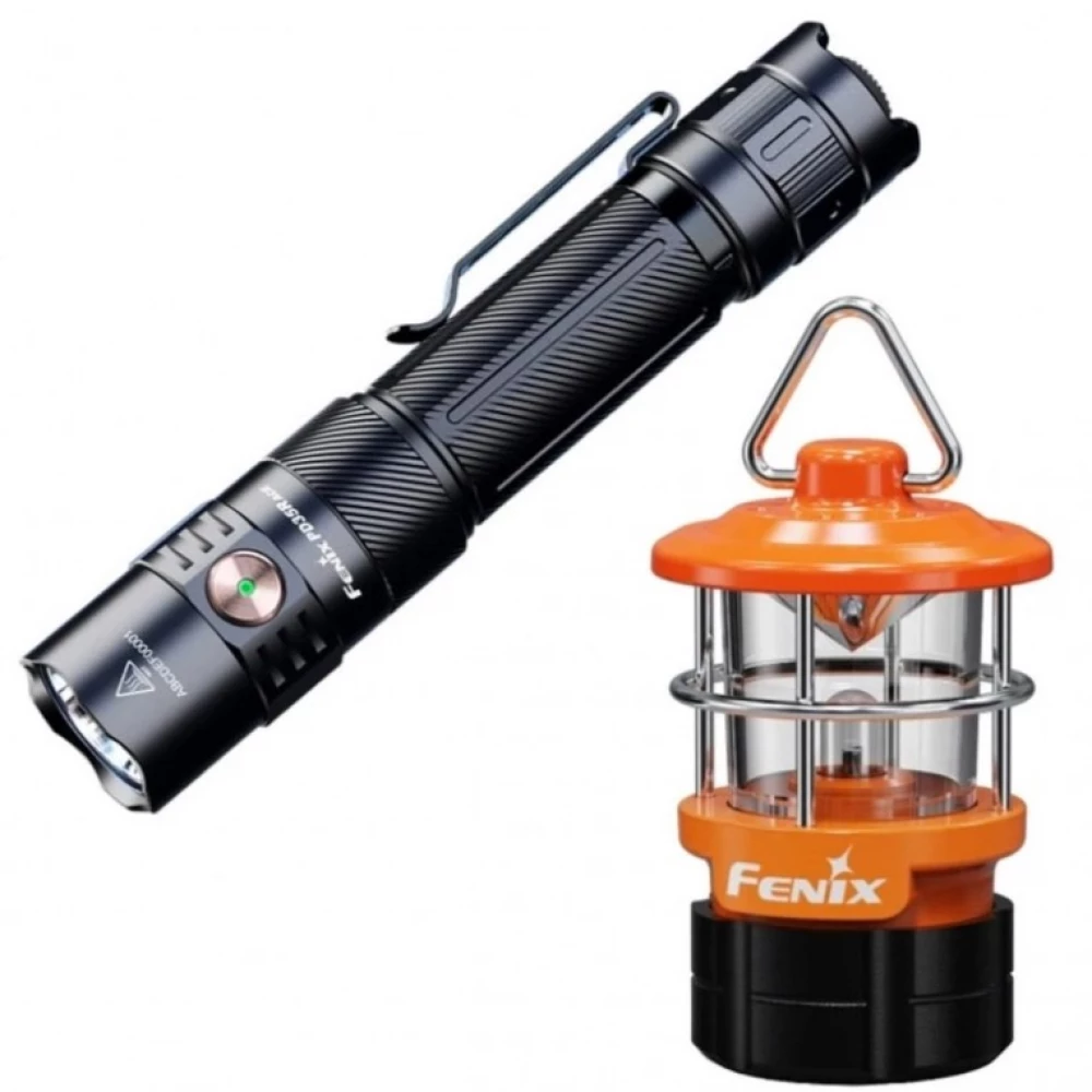 Ліхтар ручний Fenix PD35R ACE 2000 лм + наключний ліхтар CL01