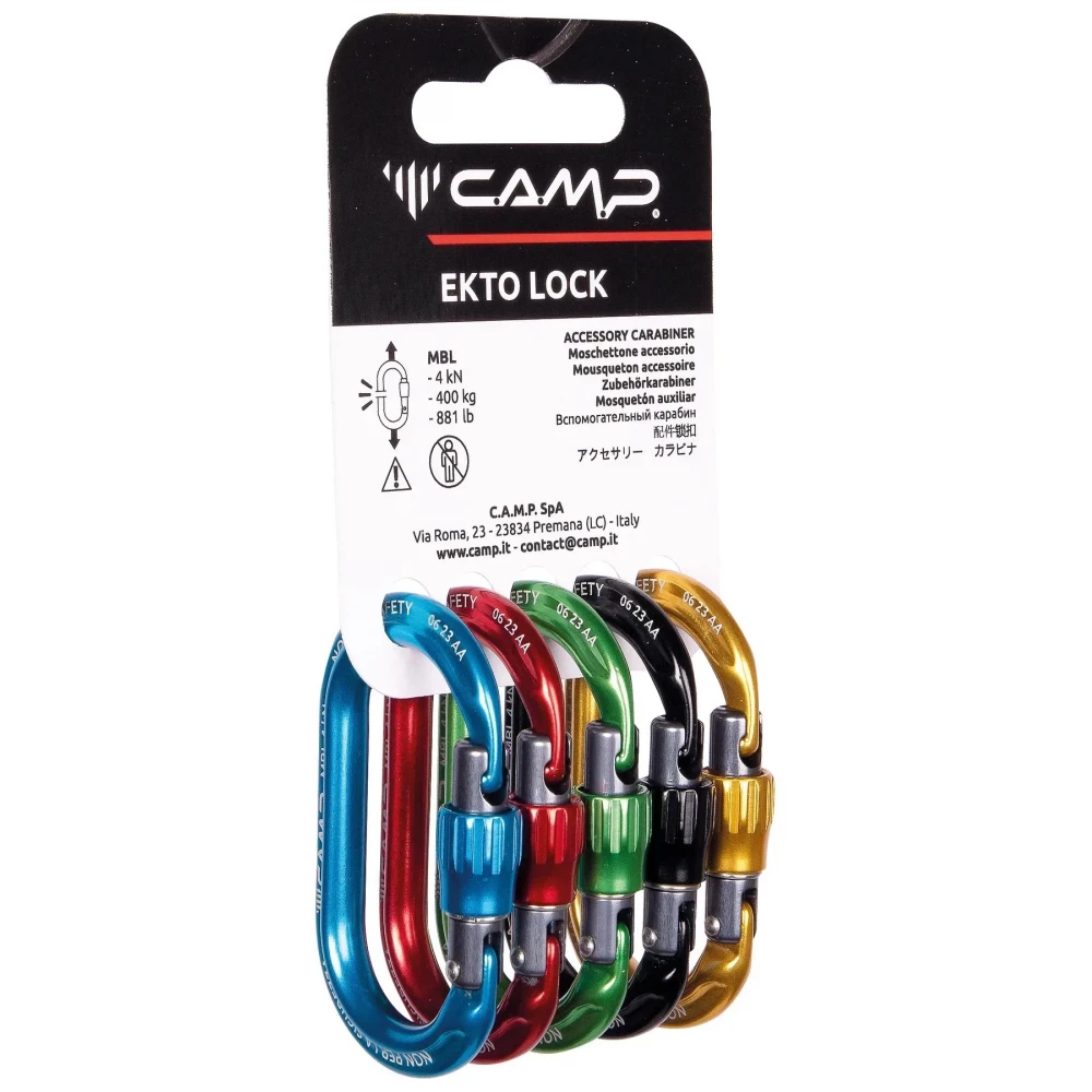 Карабіни CAMP Rack Pack Ekto Lock - 5 pcs