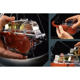 Мойка цепи Weldtite 06017 Chain Cleaning Machine + очиститель 75 мл