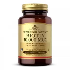 Біотин Solgar Biotin 10,000 mcg - 60 vcaps