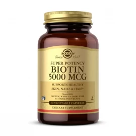 Біотин Solgar Biotin 5000 mcg - 50 vcaps