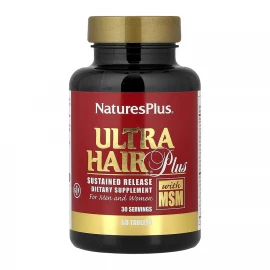 Вітаміни Nature's Plus Ultra Hair Plus with MSM - 60 tabs