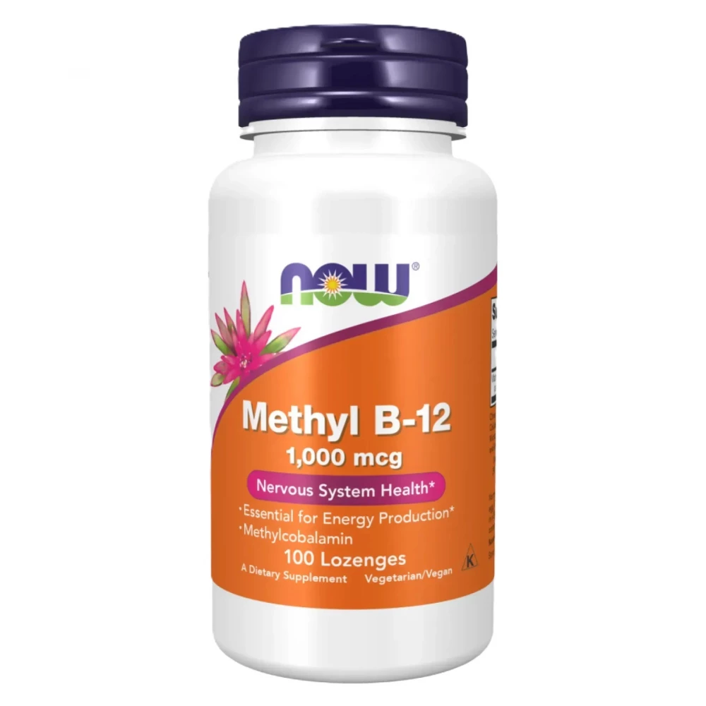 Витамины Now Foods Methyl B-12 1000mcg - 100 lozenges
