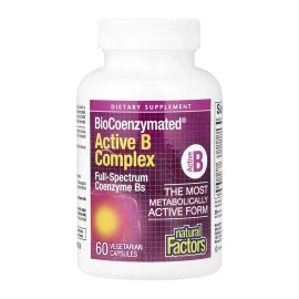 Вітамінний комплекс Natural Factors BioCoenzymated Active B Complex - 60 caps