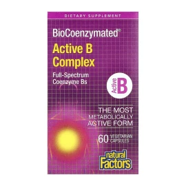 Вітамінний комплекс Natural Factors BioCoenzymated Active B Complex - 60 caps