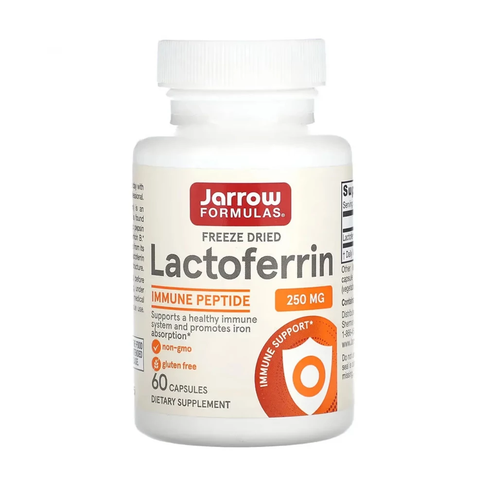 Лактоферин Jarrow Formulas Lactoferrin 250 mg — 60 vcaps