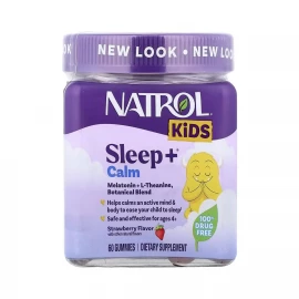 Мелатонін Natrol Kids Sleep+ Calm - 60 gummies