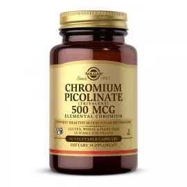Пиколинат хрома Solgar Chromium Picolinate 500 mcg - 60 vcaps