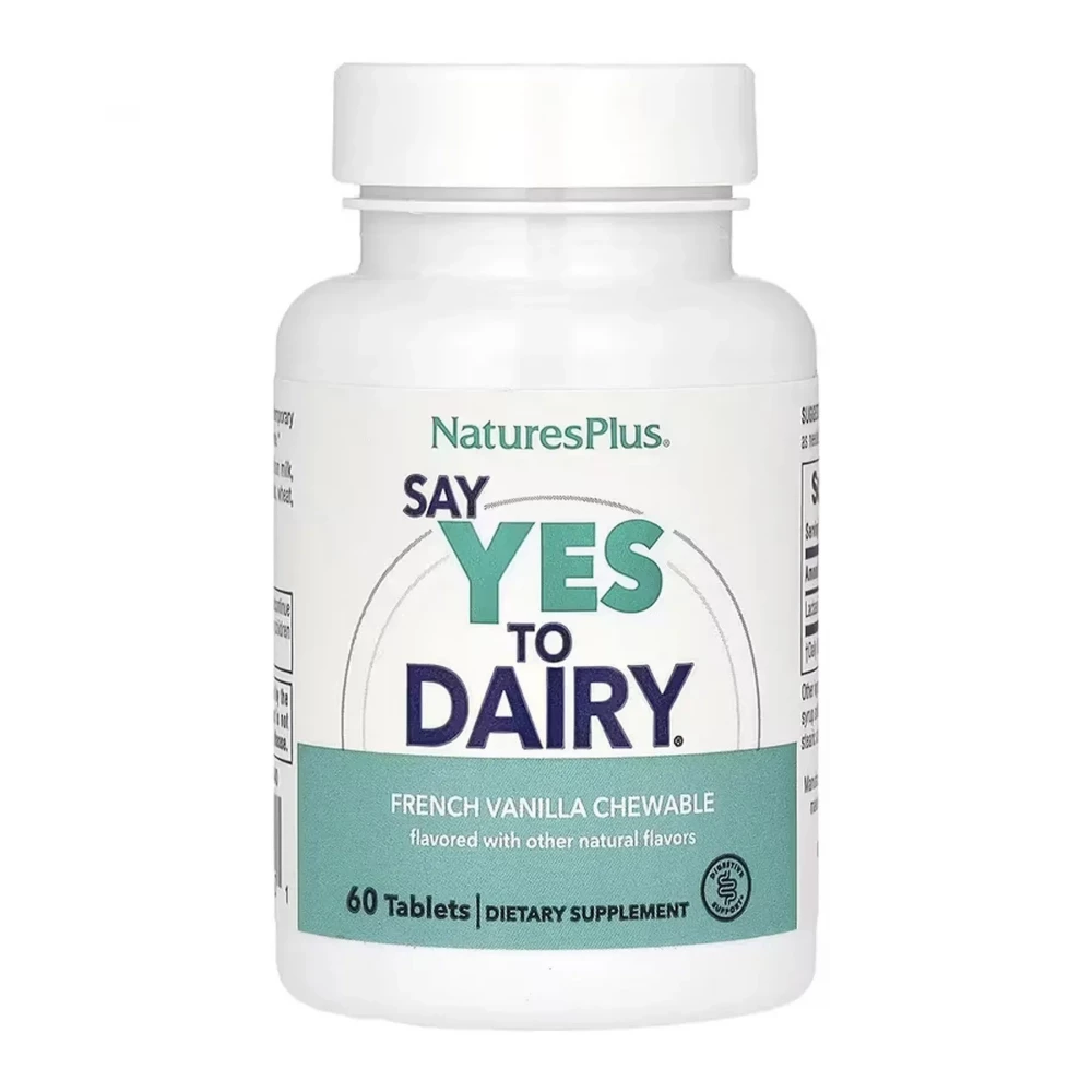 Ферменти Nature's Plus Say Yes to Dairy - 60 tabs