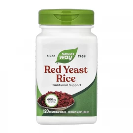 Красный дрожжевой рис Nature's Way Red Yeast Rice - 120 vcaps
