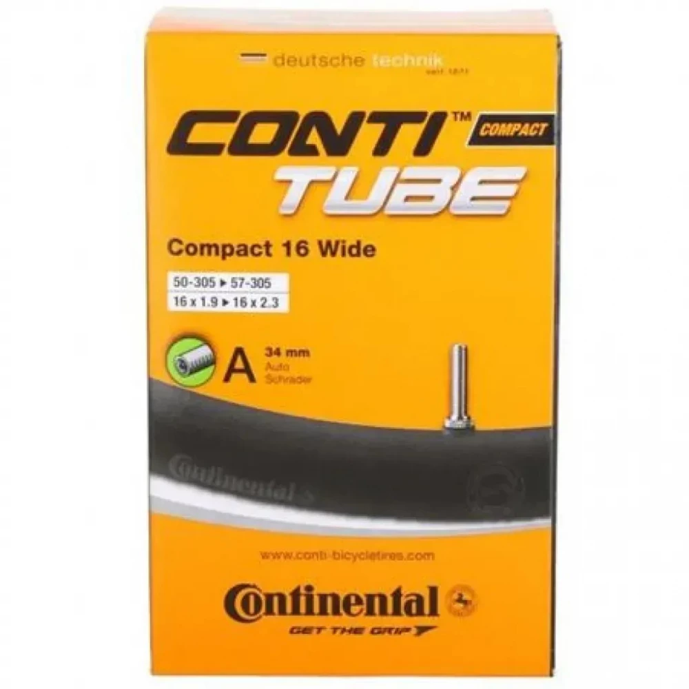 Камера Continental Compact 16x1.9-2.3 AV 34 mm