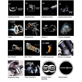 Котушка Daiwa 25 Caldia FC LT 2000S