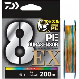 Шнур Daiwa PE Dura Sensor X8EX 200 m #0.4