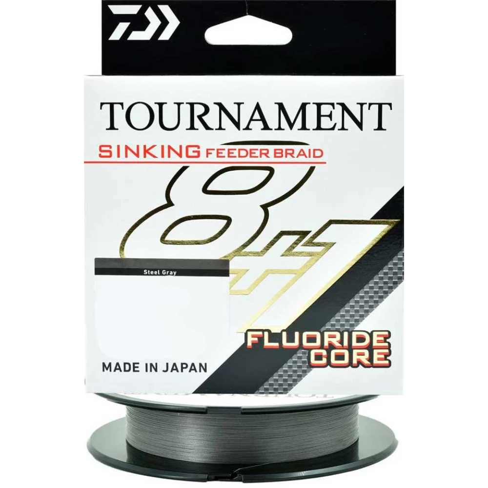 Шнур Daiwa Tournament Sinking Feeder Braid 8+1 135 m 9.4 kg 0.12 mm