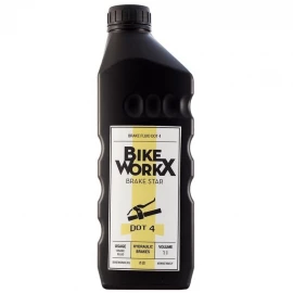 Гальмівна рідина BikeWorkX Brake Star DOT 4 1 л