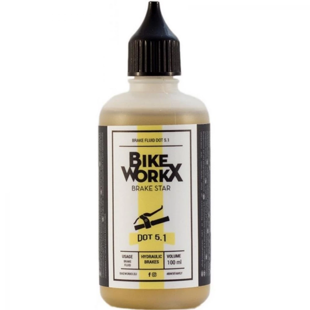 Гальмівна рідина BikeWorkX Brake Star DOT 5.1 100 мл