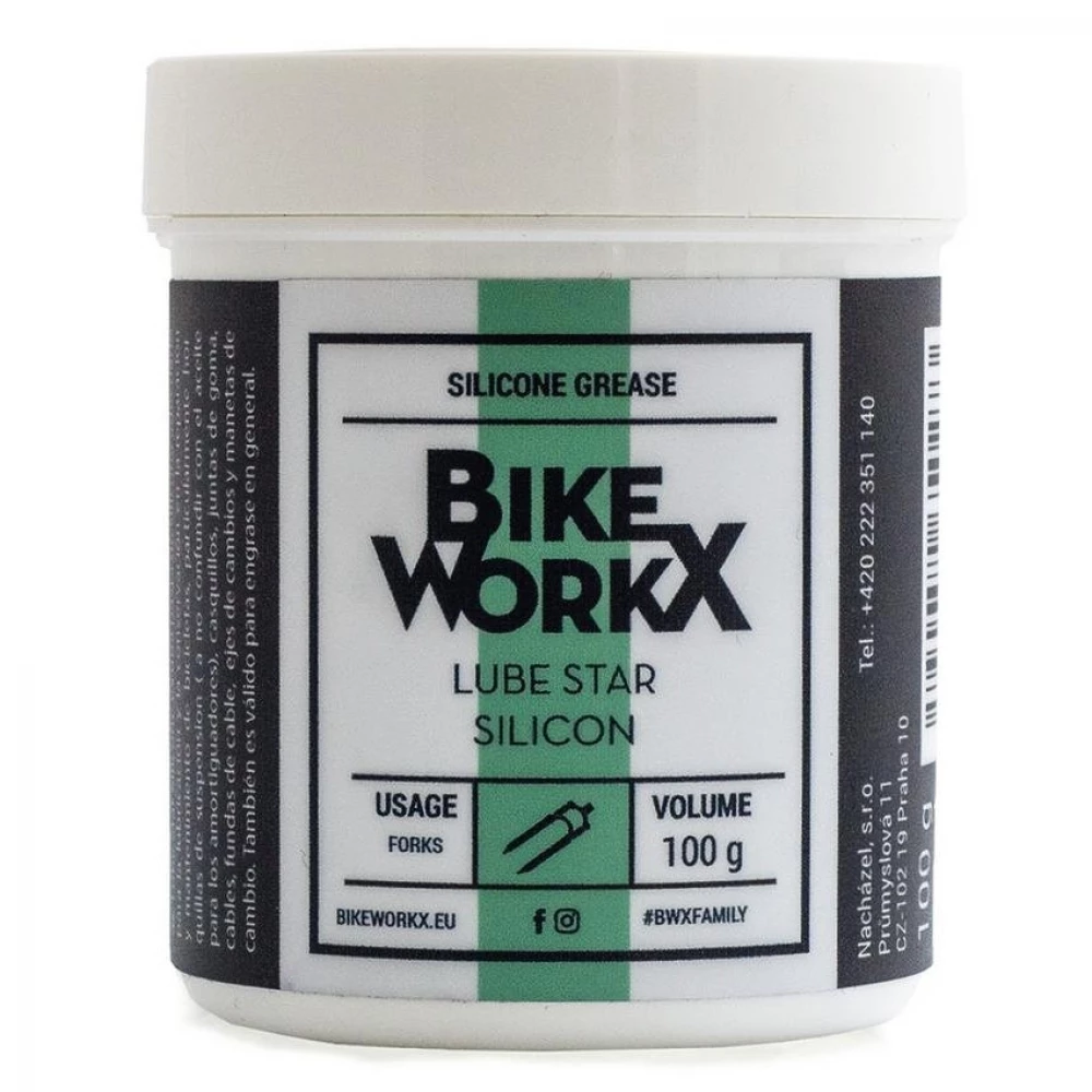 Мастило BikeWorkX Lube Star SilIcon банка 100 г