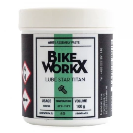 Паста для різьбових з'єднань BikeWorkx Lube Star Titan банка 100 г